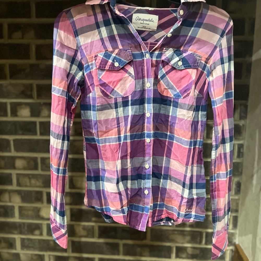 Aéropostale Flannel| Size:XS|